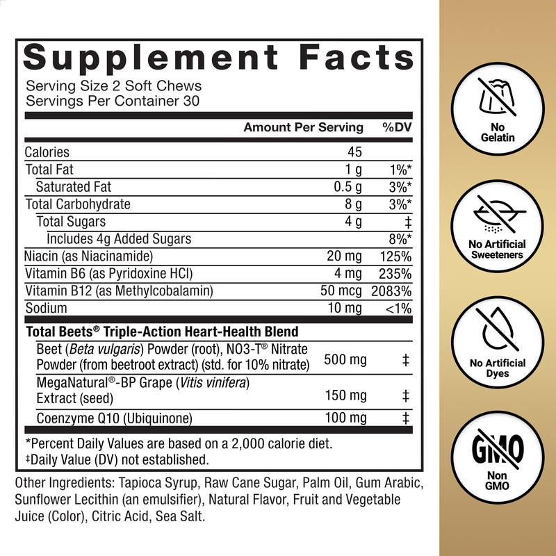 Total Beets Heart Health Chews