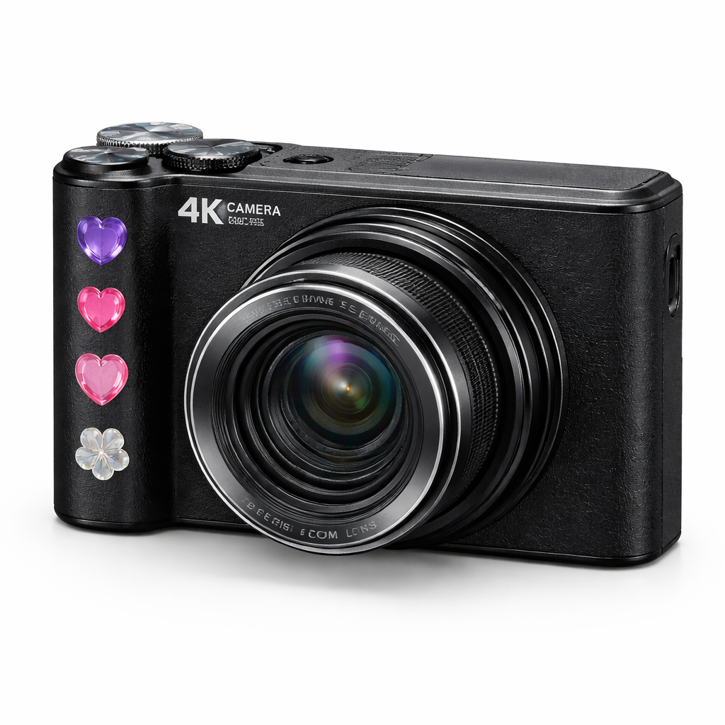 4K Retro Digital Film Camera