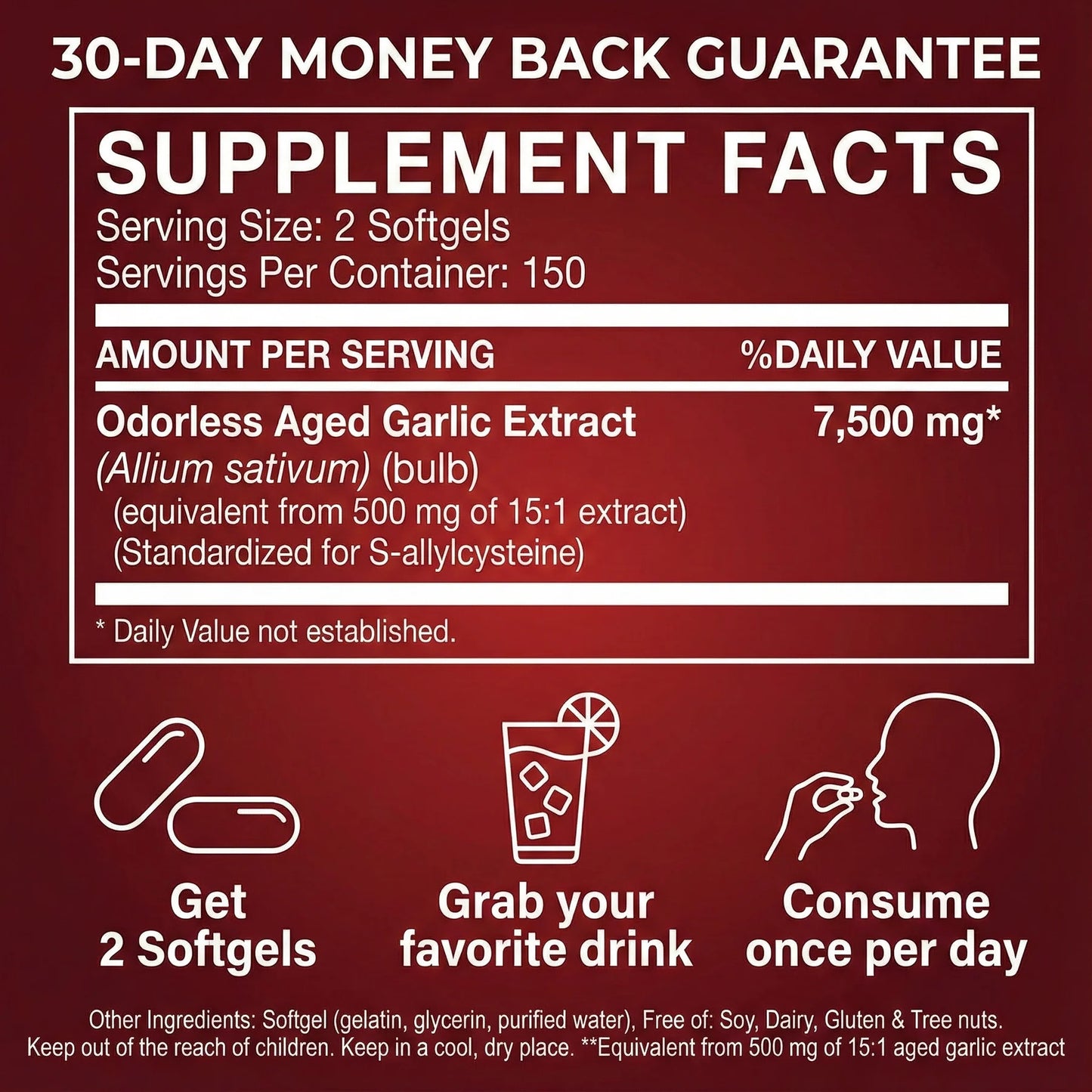 Aged Garlic Extract Softgels