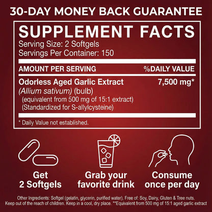 Aged Garlic Extract Softgels