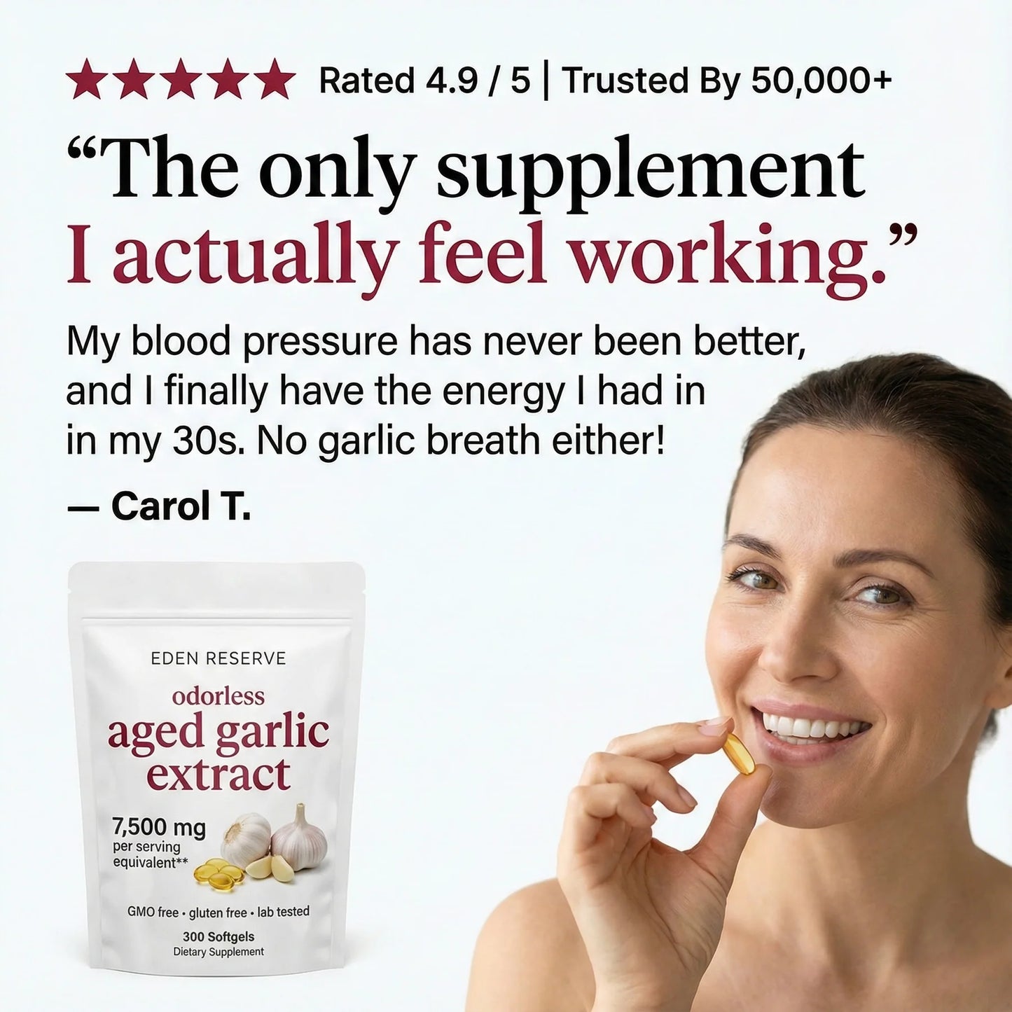 Aged Garlic Extract Softgels