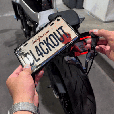 Plate Blocker - Licence Plate Cover Motorcycle / Car