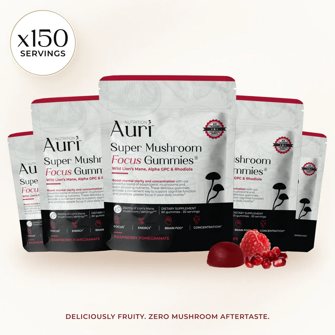 Super Mushroom Focus Gummies