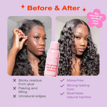 Lace Melting Spray for Ashy Lace - Sweat-Proof & Slay