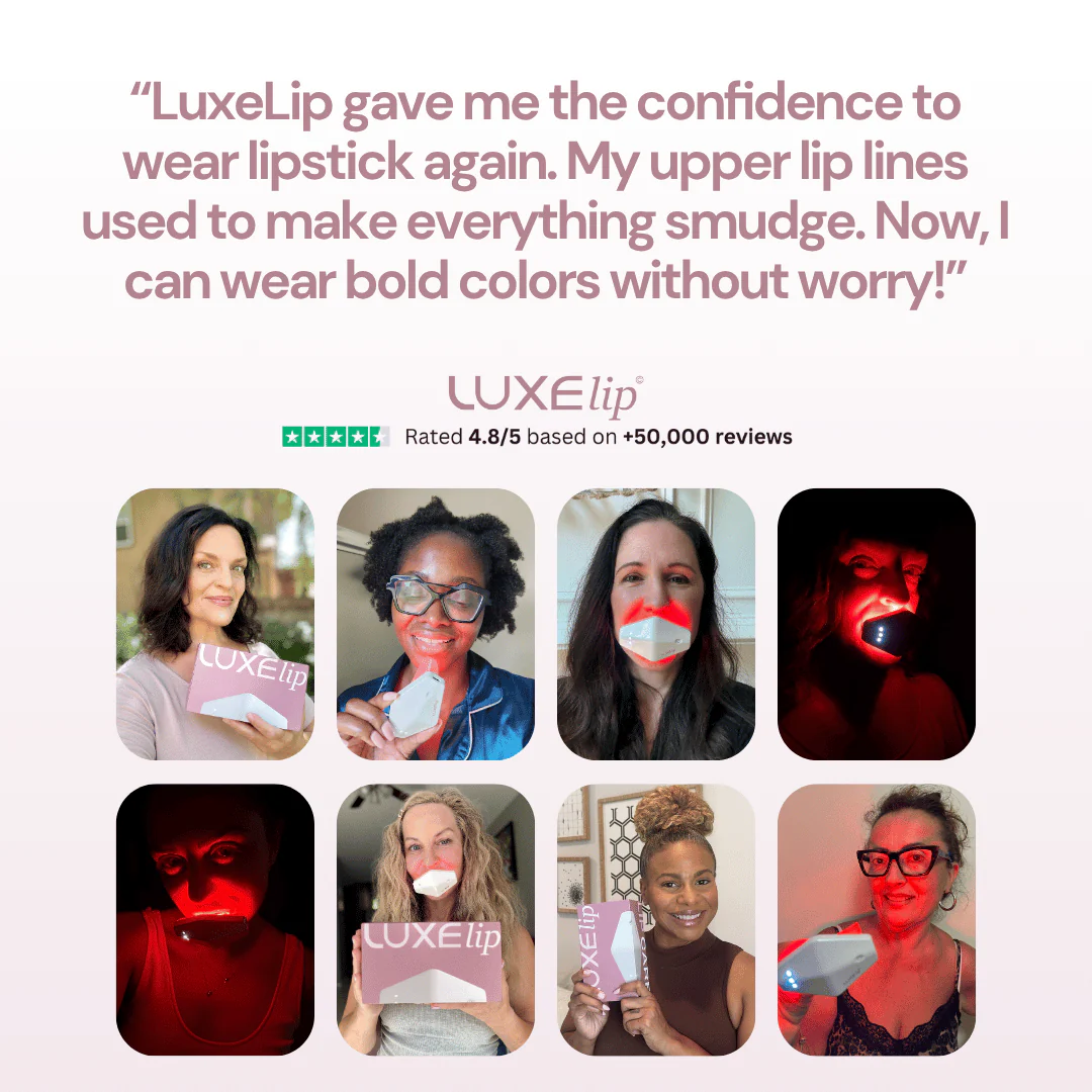 The First 4-Wavelength LED Lip Device - The Real Alternative to Lip Fillers That Rejuvenates Your Lips From Within