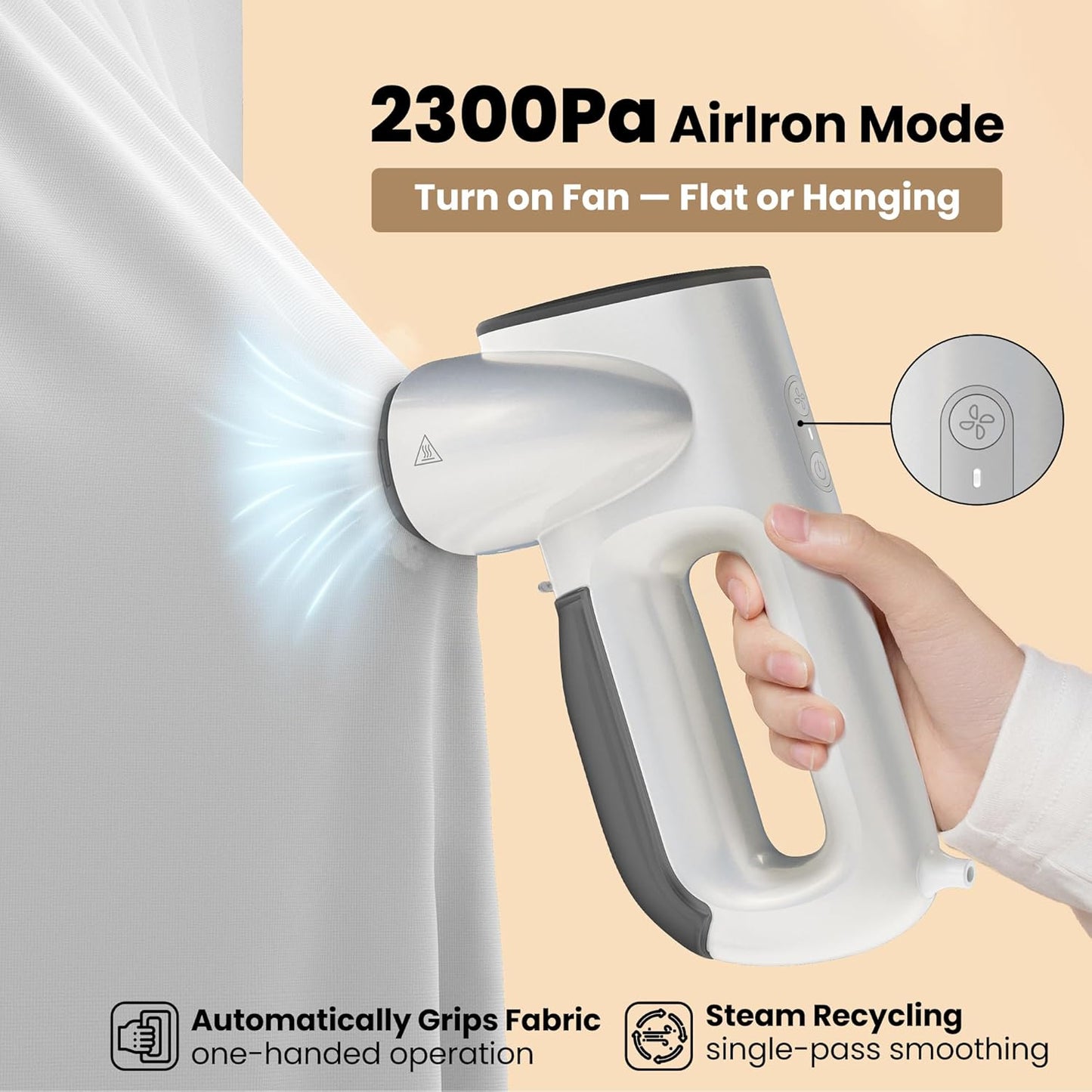 Handheld Vacuum Steamer