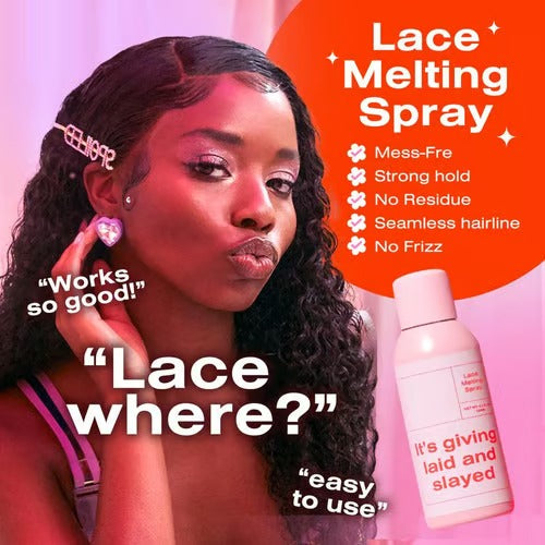 Lace Melting Spray for Ashy Lace - Sweat-Proof & Slay
