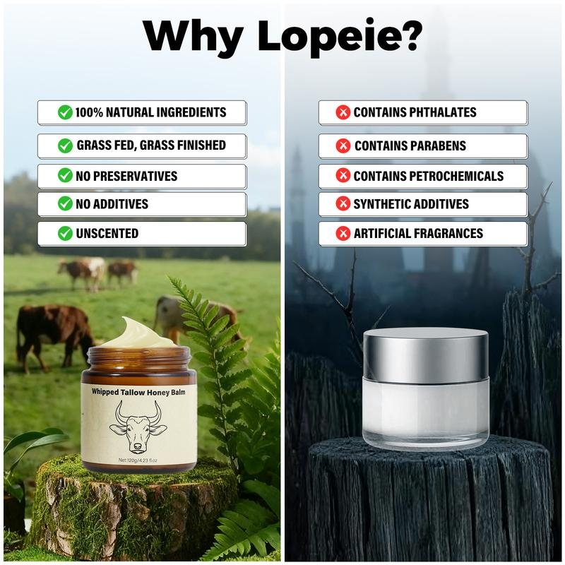 Beef Tallow Honey Balm