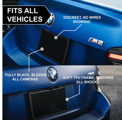 Plate Blocker - Licence Plate Cover Motorcycle / Car